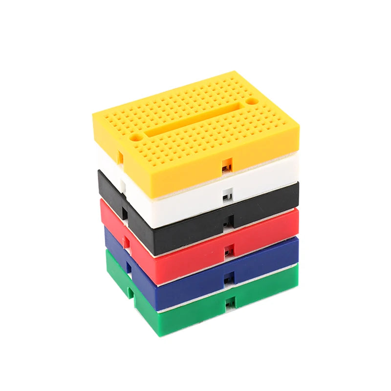 SYB-170 Mini Solderless Prototype Breadboard 170 Tie-points 35*47*8.5mm for arduino Diy Kit