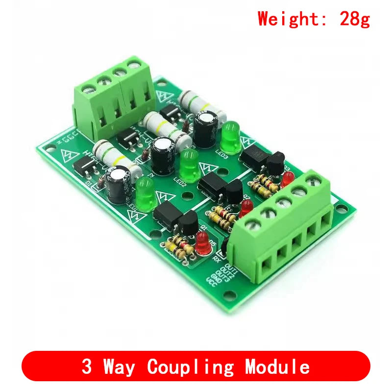 AC 220V 1/3/8 Channel MCU TTL Level 8 Ch Optocoupler Isolation Test Board Isolated Detection Tester PLC Processors Module