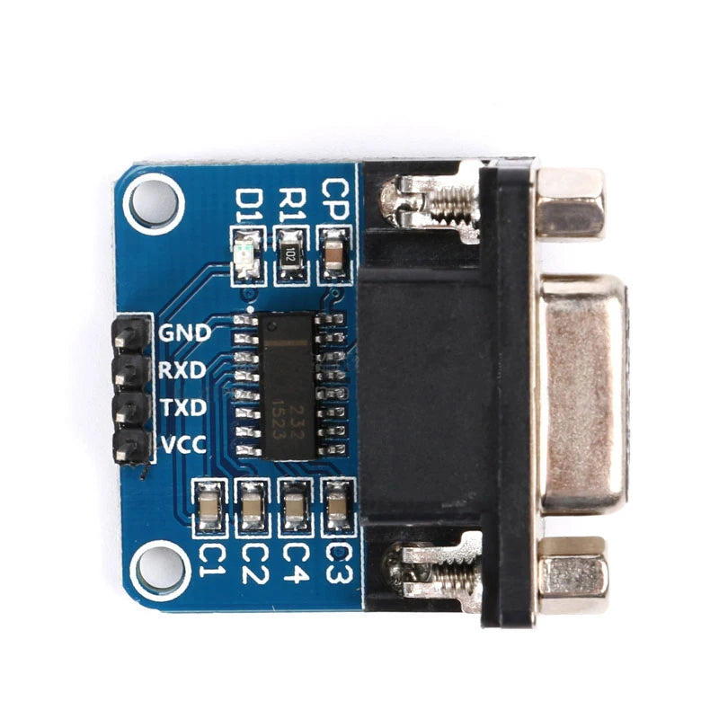 MAX3232 RS232 to TTL Serial Port Converter Module DB9 Connector MAX232