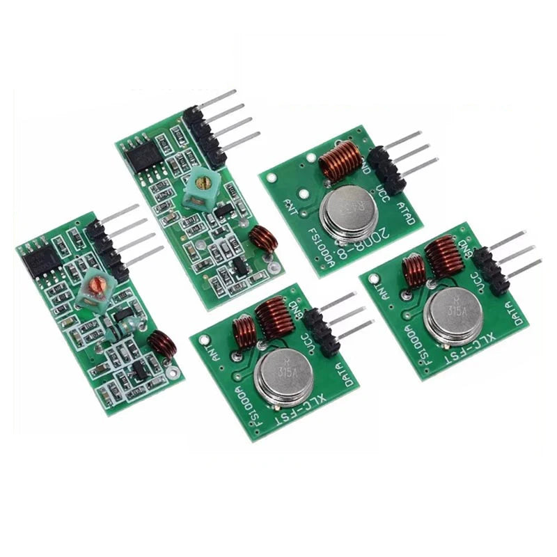 Smart Electronics 433Mhz RF transmitter and receiver Module link kit For arduino/ARM/MCU WL diy 315MHZ/433MHZ wireless