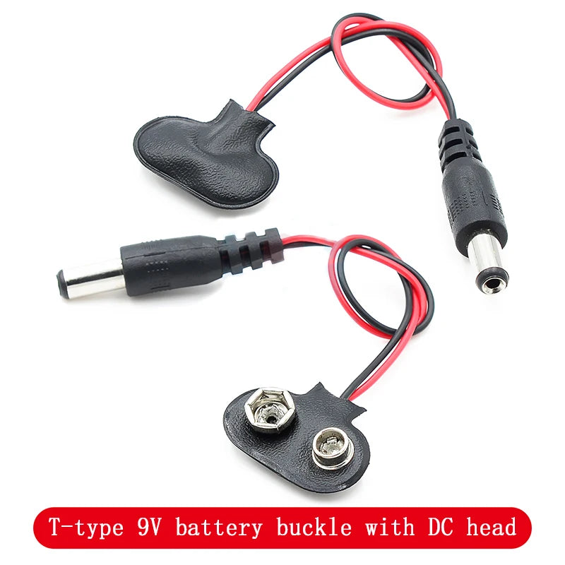 5pcs/lot 9V battery buckle For ARDUINO UNO 2560 DUE dc3.5 female power adapter