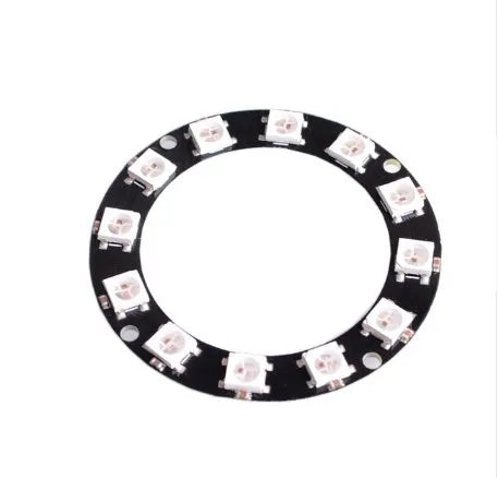 8 Bit 12 Bit 16 Bit 24 32 40 Bit WS2812 5050 RGB LED Ring Lamp Light with Integrated Drivers