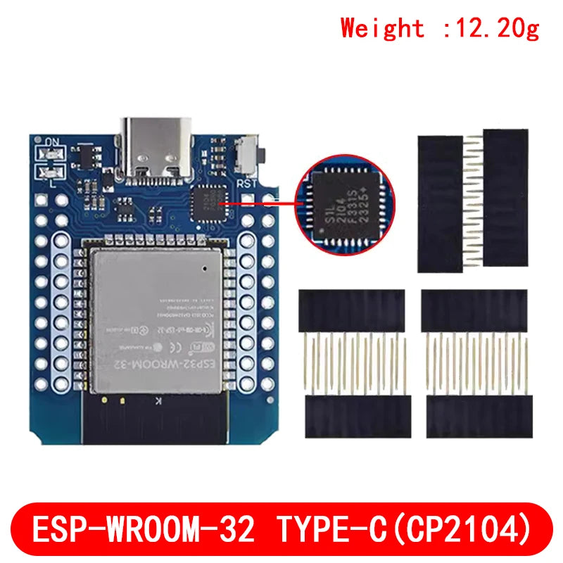 For Wemos D1 MINI ESP8266 ESP32 ESP-32S WIFI Bluetooth CP2104 Development Board Module For Arduino With Pins