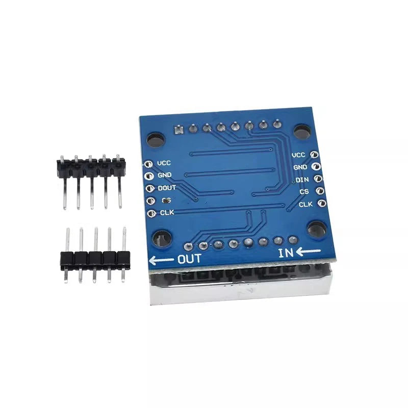 MAX7219 dot matrix module microcontroller module display module finished goods , Can be together for arduino programming DIY KIT