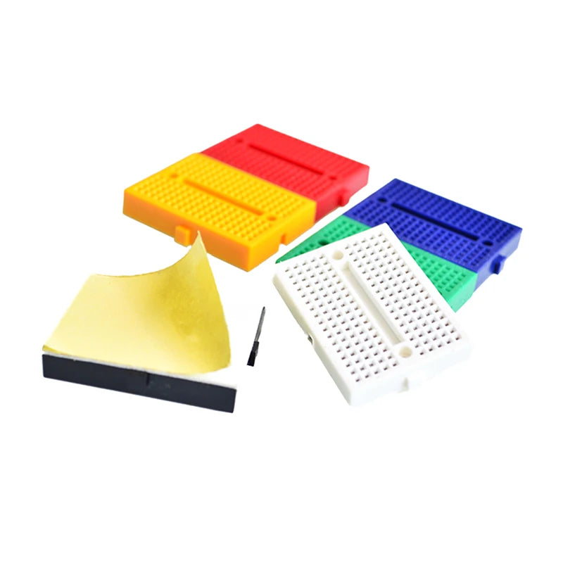 SYB-170 Mini Solderless Prototype Breadboard 170 Tie-points 35*47*8.5mm for arduino Diy Kit