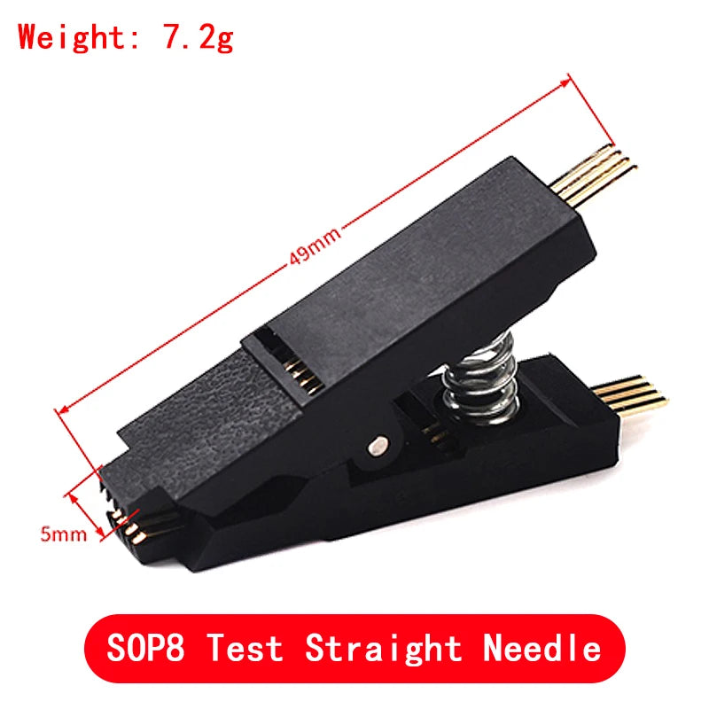 Programmer Testing Clip SOP8 SOP16 SOP SOIC 8 SOIC 16 SOIC8 SOIC16 SOIC8 DIP16 DIP 8 Pin DIP 16 Pin IC Test Clamp without cable