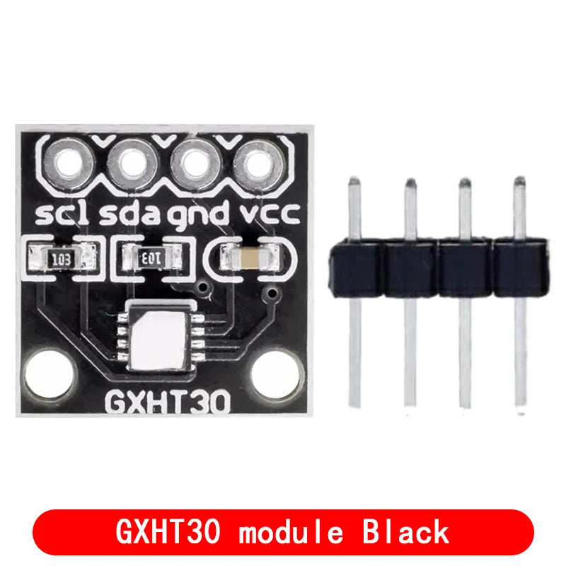 GXHT30 Temperature Humidity Sensor Module Microcontroller IIC I2C Breakout Weather Compliant Compatible SHT31 SHT30 For Arduino