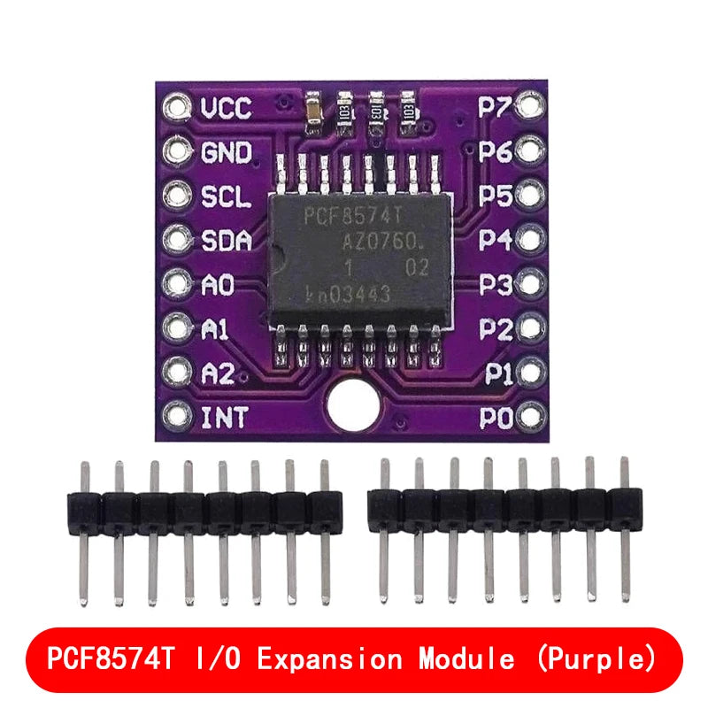 PCF8574 PCF8574T I/O For IIC I2C TWI SPI Serial Interface Board Port LCD1602 LCD2004 Adapter Plate LCD Adapter Module
