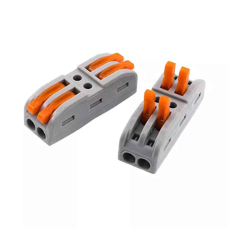 5pcs/lot Quick Wire Connectors push-in Spring splicing Butt Wiring Connection Electrical Compact Cable Connector Junction box 2/3/4Pin