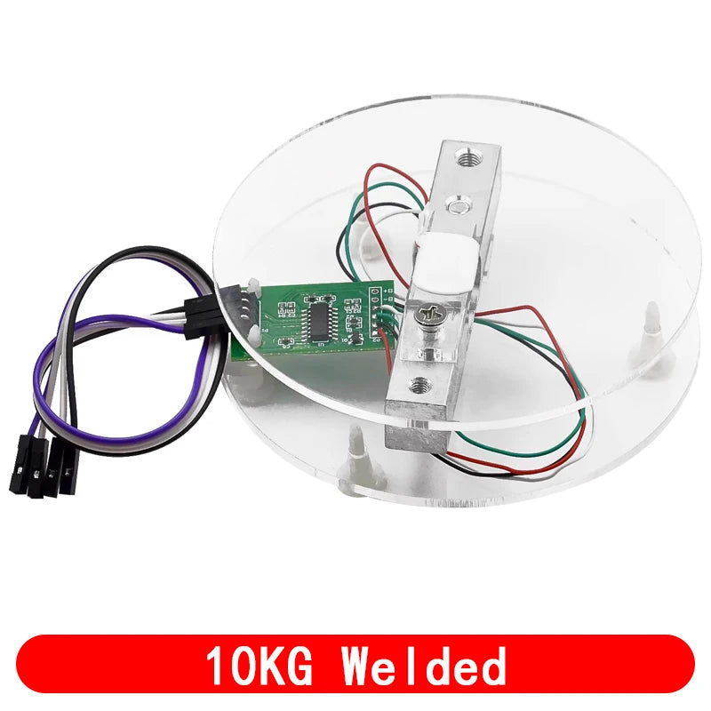Digital Load Cell Weight Sensor HX711 AD Converter Breakout Module 5KG 10KG Portable Electronic Kitchen Scale for Arduino Scale