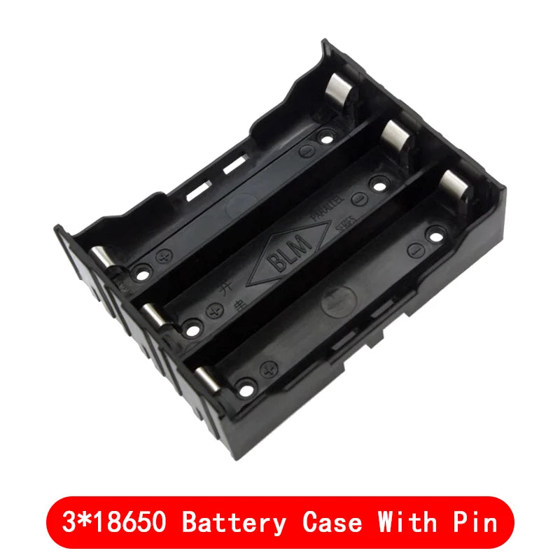 Abs 18650 Power Bank Gevallen 1X 2X 3X 4X 18650 Batterij Houder Opbergdoos Geval 1 2 3 4 Slot batterijen Container Met Harde Pin