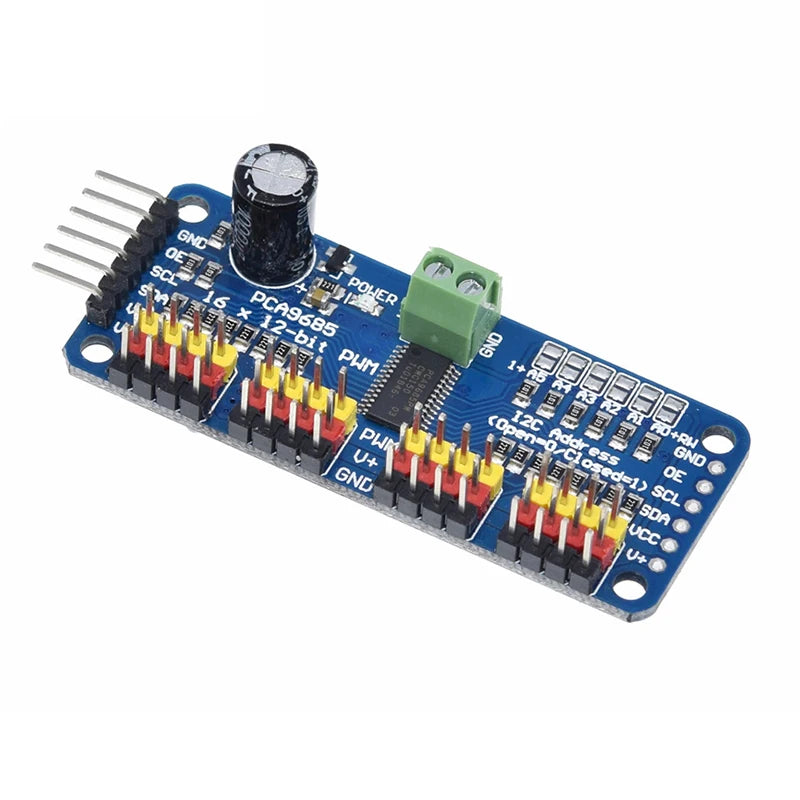 PCA9685PW 16 Channel 12-bit PWM/Servo Driver-I2C interface PCA9685 module Raspberry pi shield module servo shield