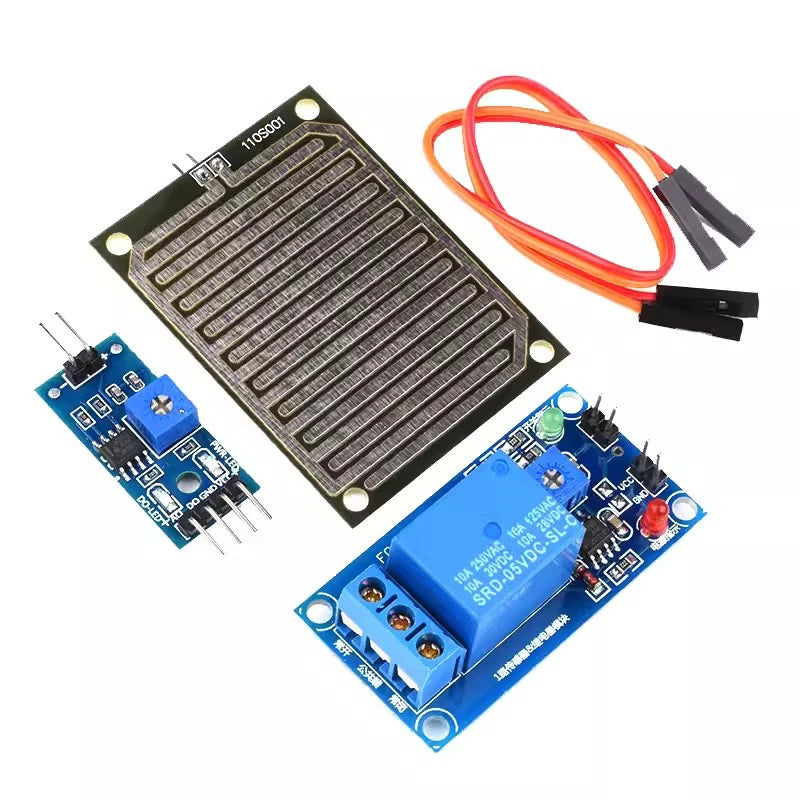 Snow Raindrops Detection Sensor Module Rain Weather Module Humidity For Arduino Relay Control Module Rain water sensor module