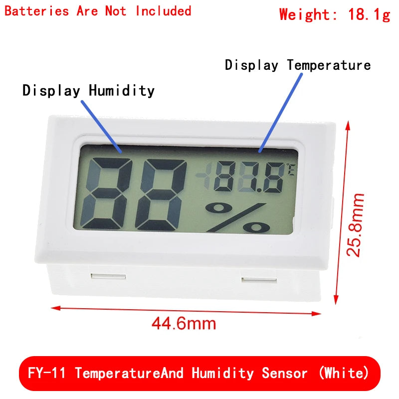 Mini LCD digital thermometer used for freezer temperature - 50-110¡æ refrigerator thermometer indoor and outdoor waterproof probe