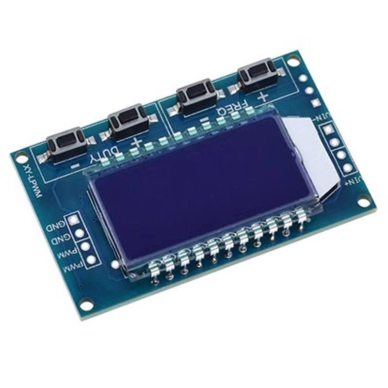 1Hz-150Khz Signal Generator PWM Board Module Pulse Frequency Duty Cycle Adjustable Module LCD Display 3.3V-30V 1Hz - 150Khz