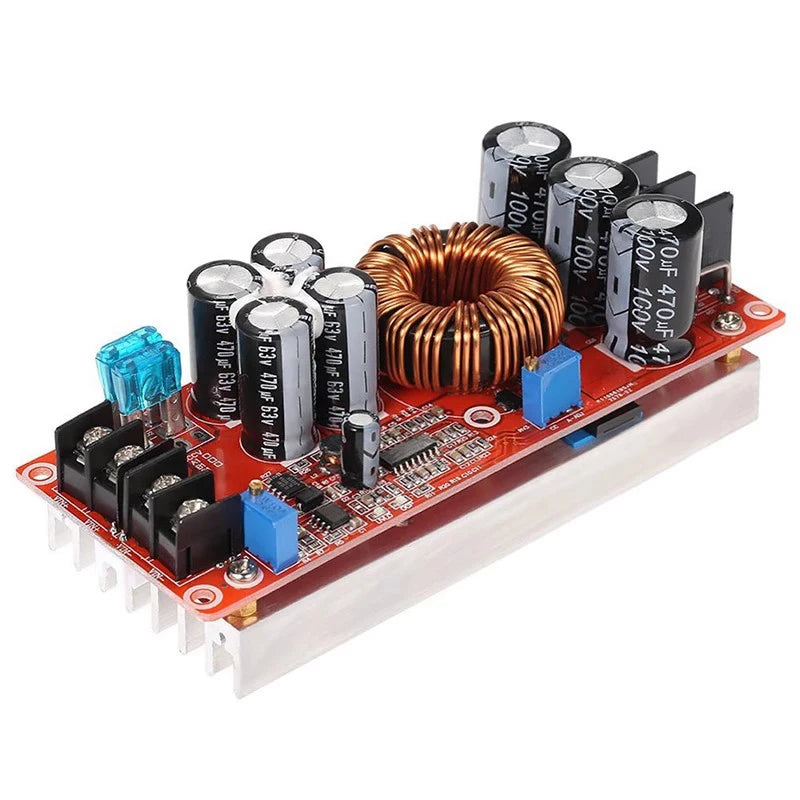 1200W 20A DC Converter Boost Step-up Power Supply Module IN 8-60V OUT 12-83V