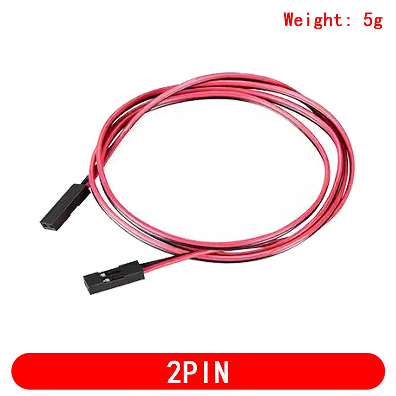 3D Printer 70CM 2/3/4Pin Female-female Cable Jumper DuPont-Cable