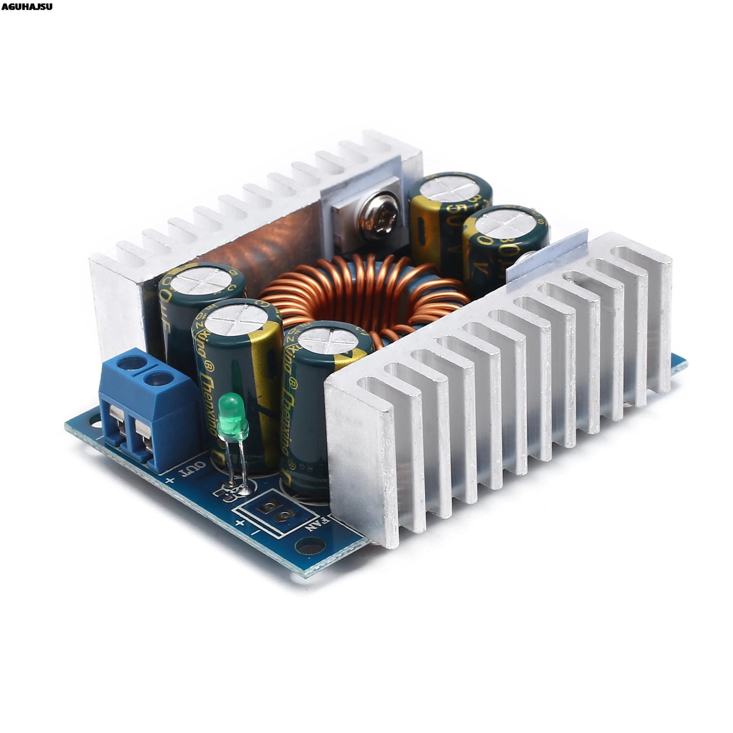 1pcs DC-DC High Power Low Ripple 12A Adjustable Step-down Module 95% Efficient Car Power Module