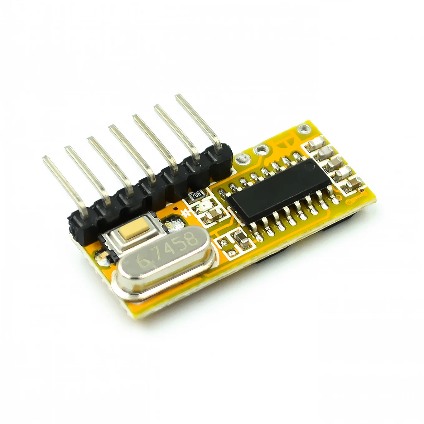 RXC6 433Mhz Superheterodyne Wireless Receiver PT2262 Code Steady for /AVR Module With Learning Code Mode