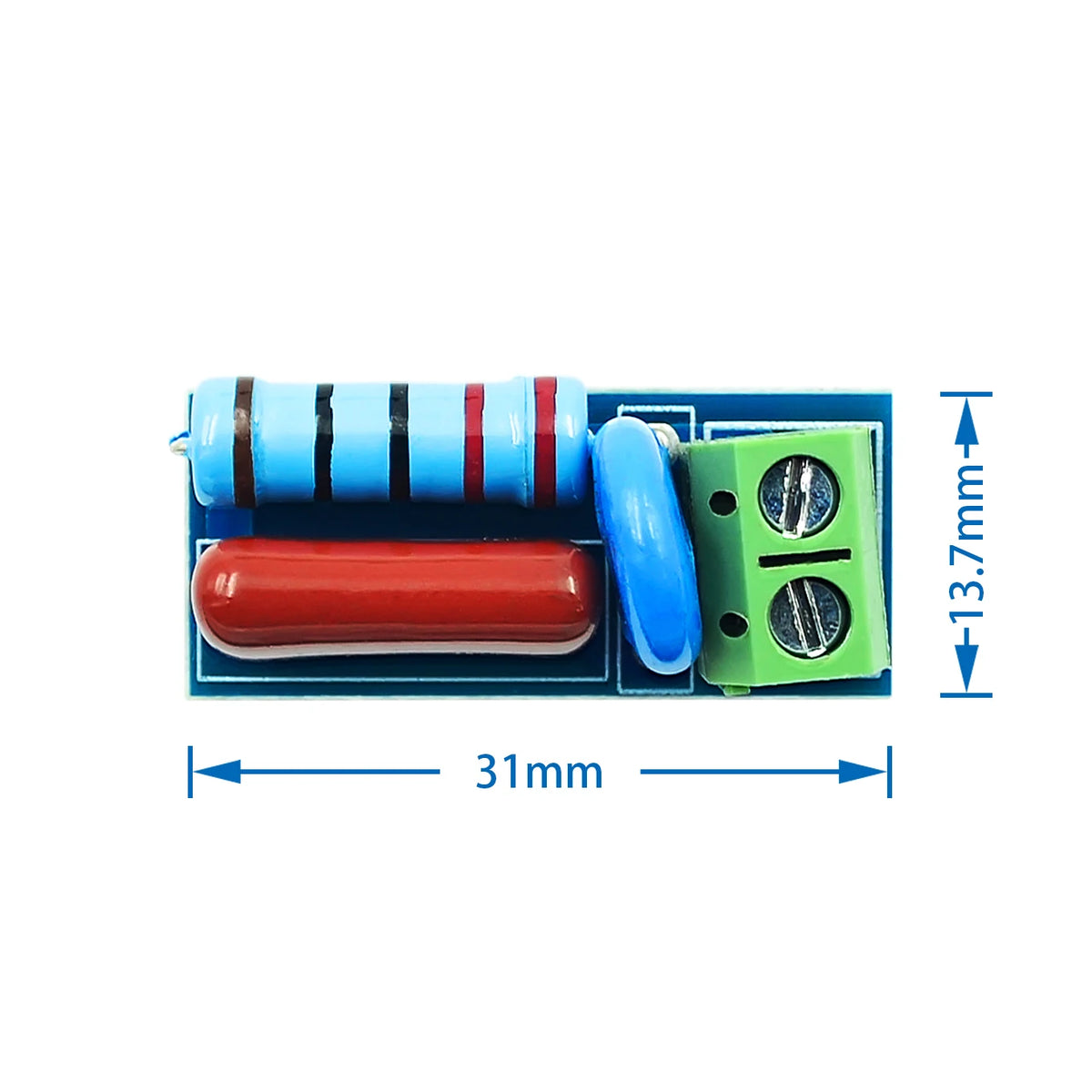 RC Absorption/Snubber Circuit Module Relay Contact Protection Resistance Surge