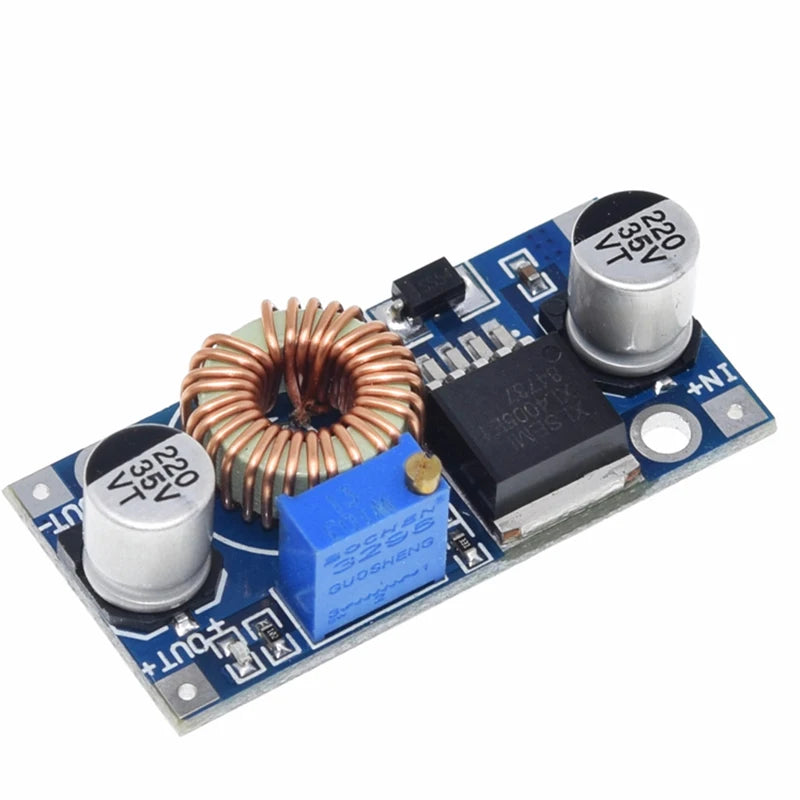 XL4005 DSN5000 Beyond LM2596 DC-DC adjustable step-down 5A 75W power Supply module Large current Large power