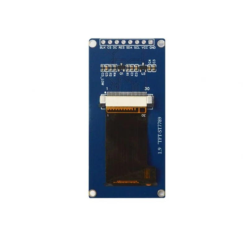 New 1.9 Inch IPS Full Angle TFT Display Screen LCD Screen Color Display Module SPI Serial Port High-definition 170x320 ST7789