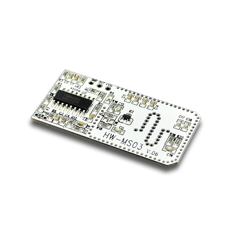 Motion Radar Sensor HW-MS03 2.4GHz to 5.8GHz Human Body Induction Switch RCWL-0516 Microwave Radar Sensor Module for Arduino Diy
