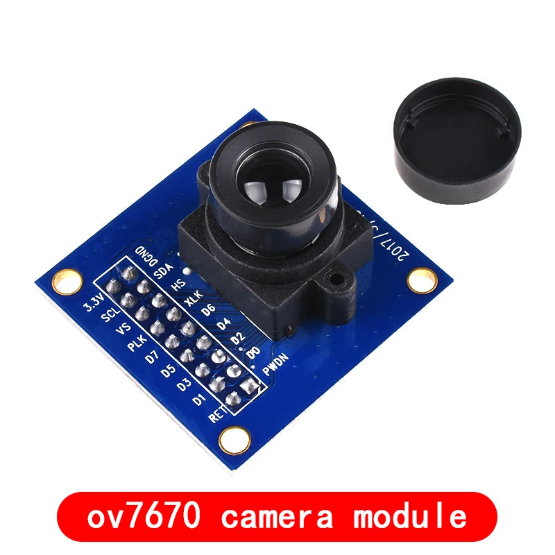 OV7670 camera module OV7670 moduleSupports VGA CIF auto exposure control display active size 640X480 For Arduino