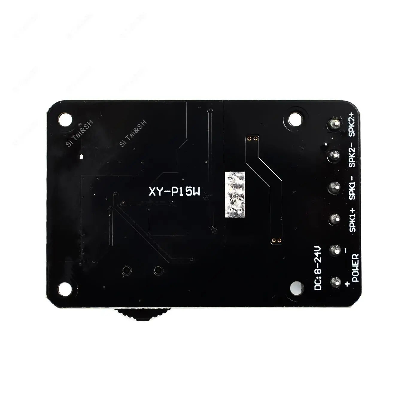 10W/15W/20W Stereo Bluetooth Power Amplifier Board 12V/24V High Power Digital Amplifier Module XY-P15W