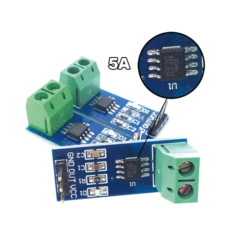 ACS712 5A 20A 30A Range Hall Current Sensor Module For Arduino ACS712-30A ACS712-20A