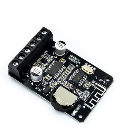 10W/15W/20W Stereo Bluetooth Power Amplifier Board 12V/24V High Power Digital Amplifier Module XY-P15W