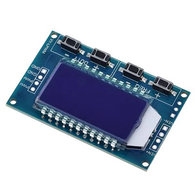 1Hz-150Khz Signal Generator PWM Board Module Pulse Frequency Duty Cycle Adjustable Module LCD Display 3.3V-30V 1Hz - 150Khz