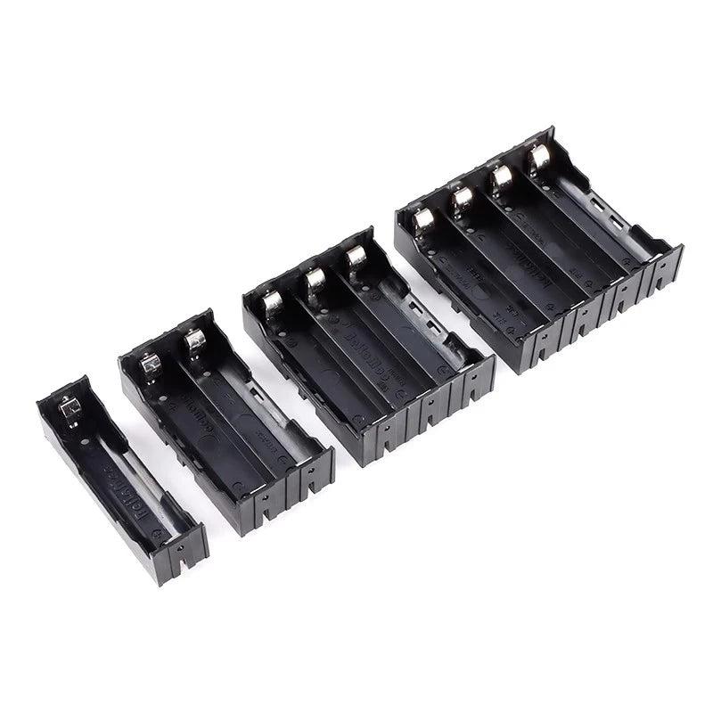 Abs 18650 Power Bank Gevallen 1X 2X 3X 4X 18650 Batterij Houder Opbergdoos Geval 1 2 3 4 Slot batterijen Container Met Harde Pin