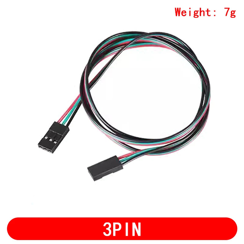 3D Printer 70CM 2/3/4Pin Female-female Cable Jumper DuPont-Cable
