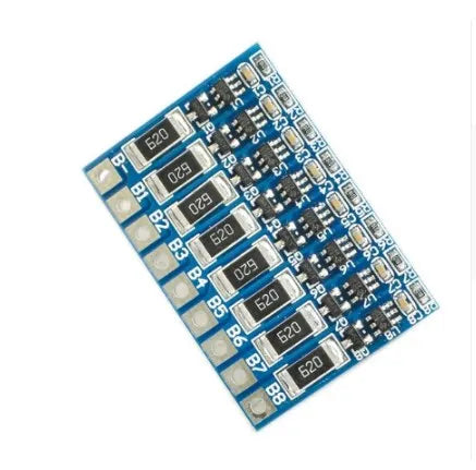 3/4/5/6/7/8S 21V 4.2V Balance Function Protection Board 68mA 5S Li-ion Lipo Battery Lithium 18650 Batteries Balanced Module BMS