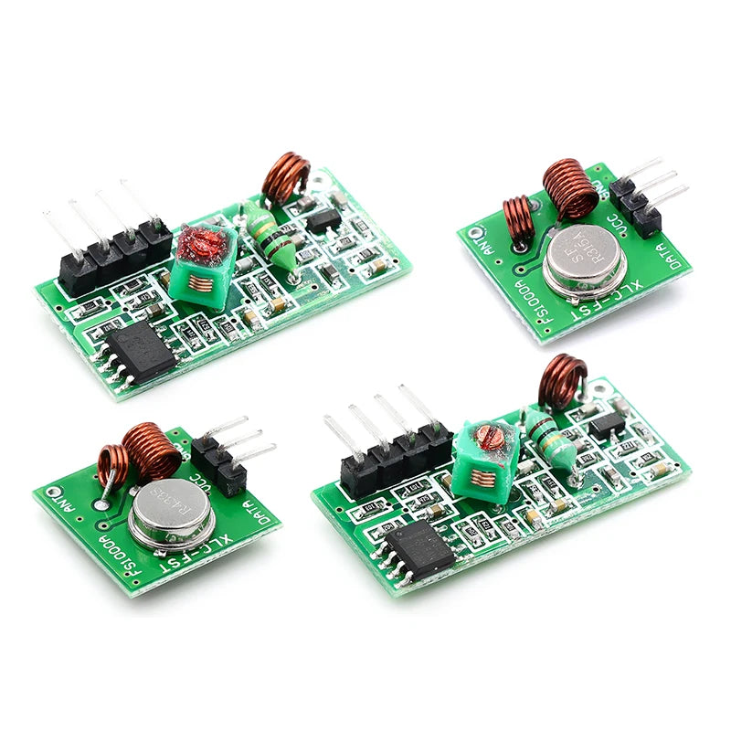 Smart Electronics 433Mhz RF transmitter and receiver Module link kit For arduino/ARM/MCU WL diy 315MHZ/433MHZ wireless