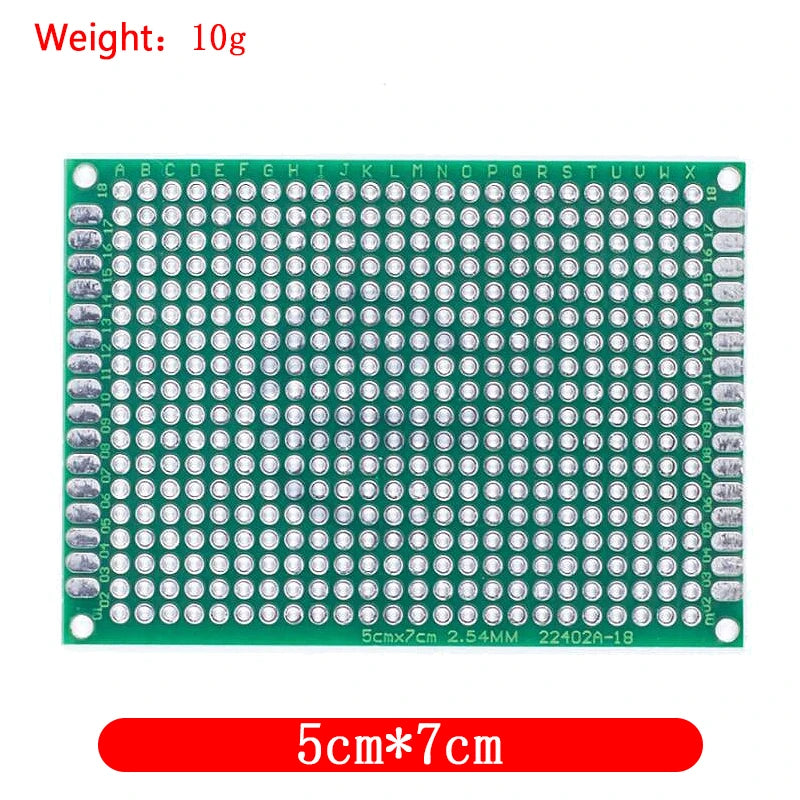 9x15 8x12 7x9 6x8 5x7 4x6 3x7 2x8 cm Double Side Prototype Diy Universal Printed Circuit PCB Board Protoboard For Arduino