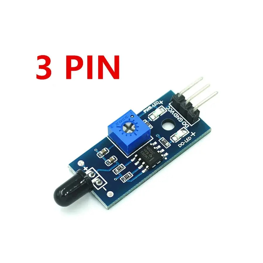 IR Infrared 3/4 Wire Flame Detection Sensor Module IR Flame Sensor Module Detector Smartsense For Arduino