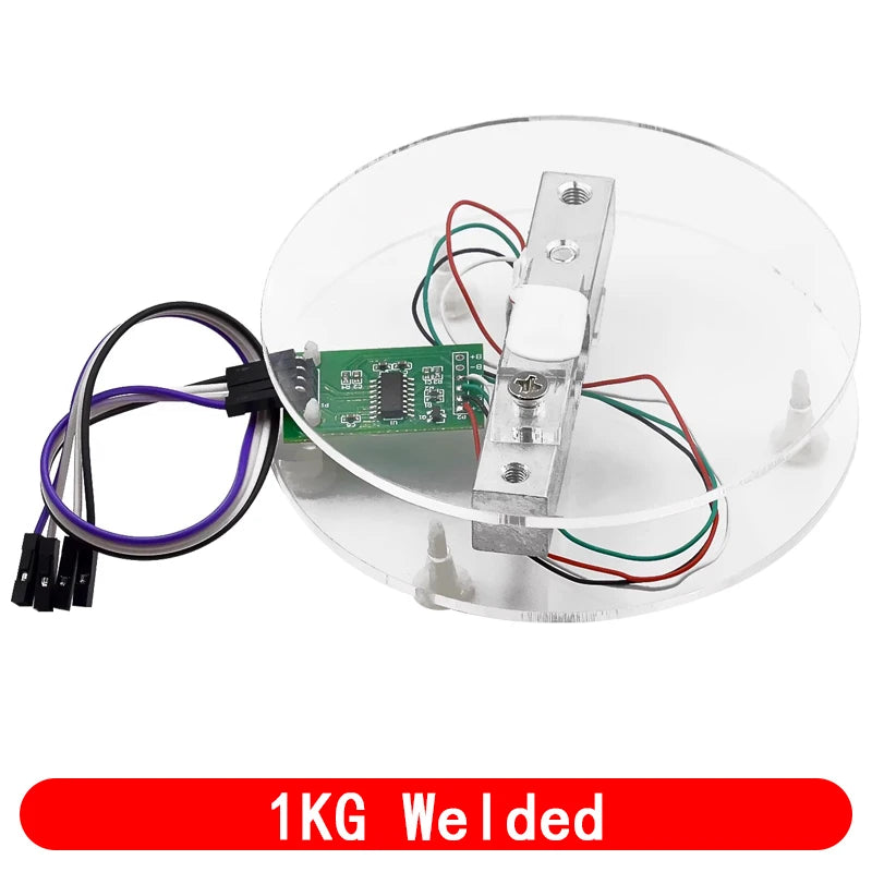 Digital Load Cell Weight Sensor HX711 AD Converter Breakout Module 5KG 10KG Portable Electronic Kitchen Scale for Arduino Scale