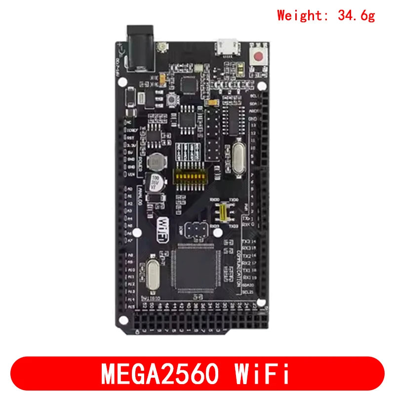 Mega2560 ATMEGA16U2 / Pro Mini MEGA 2560 Mega+WiFi R3 ATmega2560 Chip CH340G For Arduino UNO R3 Development Board WeMos ESP8266