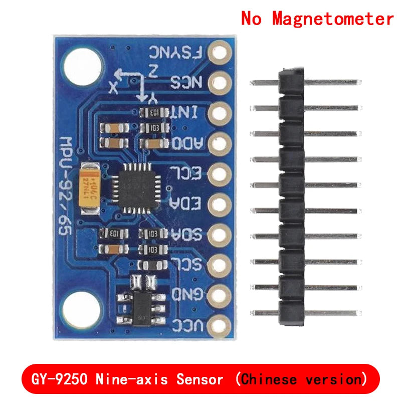GY-9250 BMP280 GY-91 MPU-9250 9-Axis 10DOF Attitude Gyro+Accelerator+Magnetometer Sensor Module MPU9250 SPI/IIC