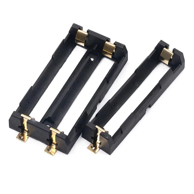 1x 2x 18650 Series Batteries Holder Box Storage Case Container With Bronze Pins Drop Ship
