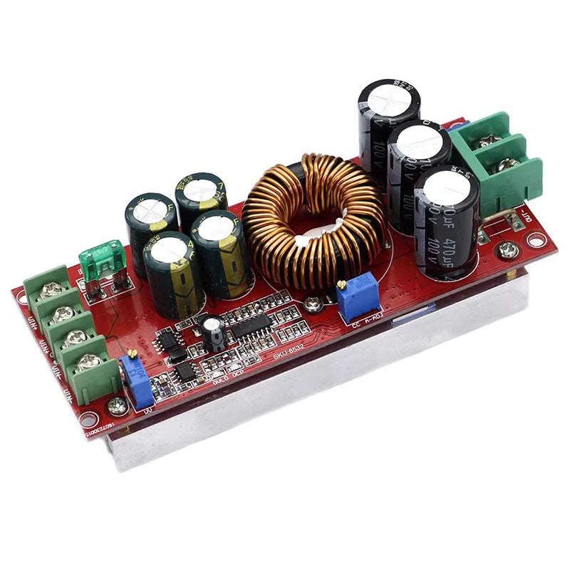 1200W 20A DC Converter Boost Step-up Power Supply Module IN 8-60V OUT 12-83V