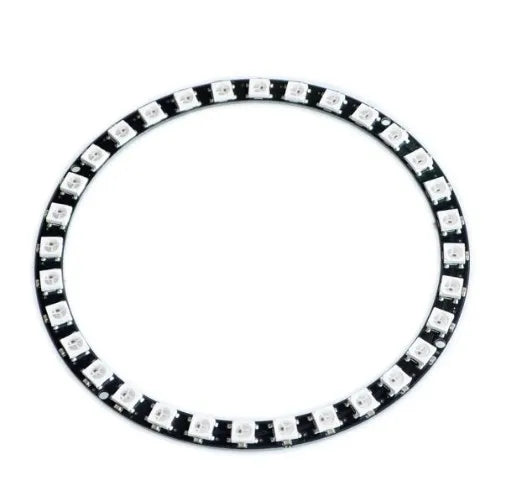8 Bit 12 Bit 16 Bit 24 32 40 Bit WS2812 5050 RGB LED Ring Lamp Light with Integrated Drivers