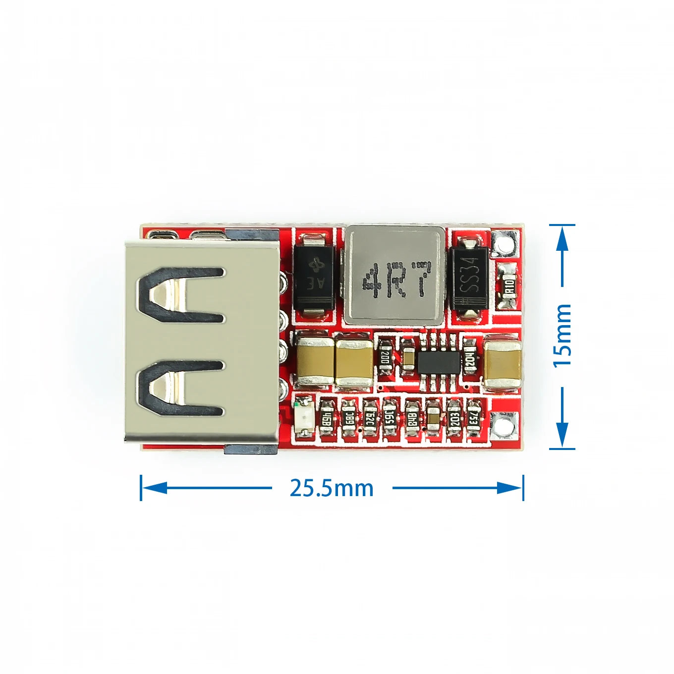DC 6-20V 12V/24v to 5V USB Output charger step down Power Module Mini DC-DC Step Up Boost Module Power Adjustable buck Converter