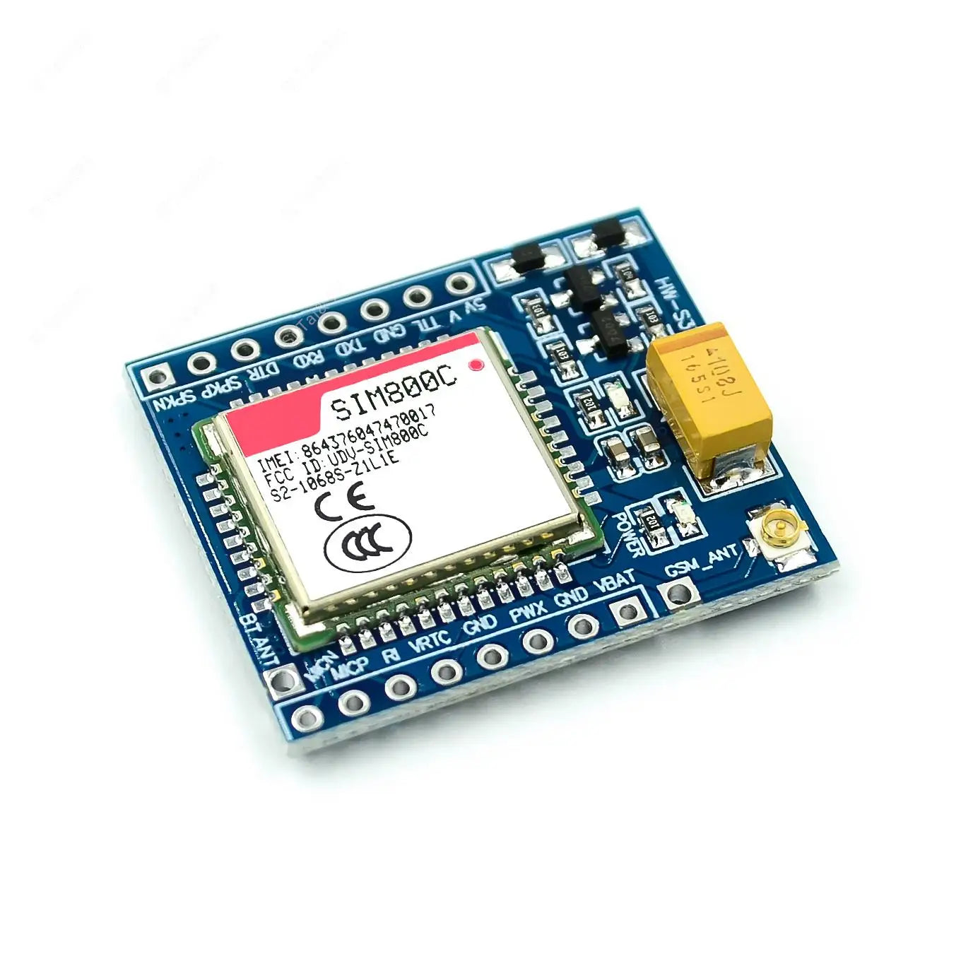 5V 3.3V SIM800C GSM GPRS Electronic PCB Board Module TTL Development Board IPEX With Bluetooth TTS STM32 For Arduino C51
