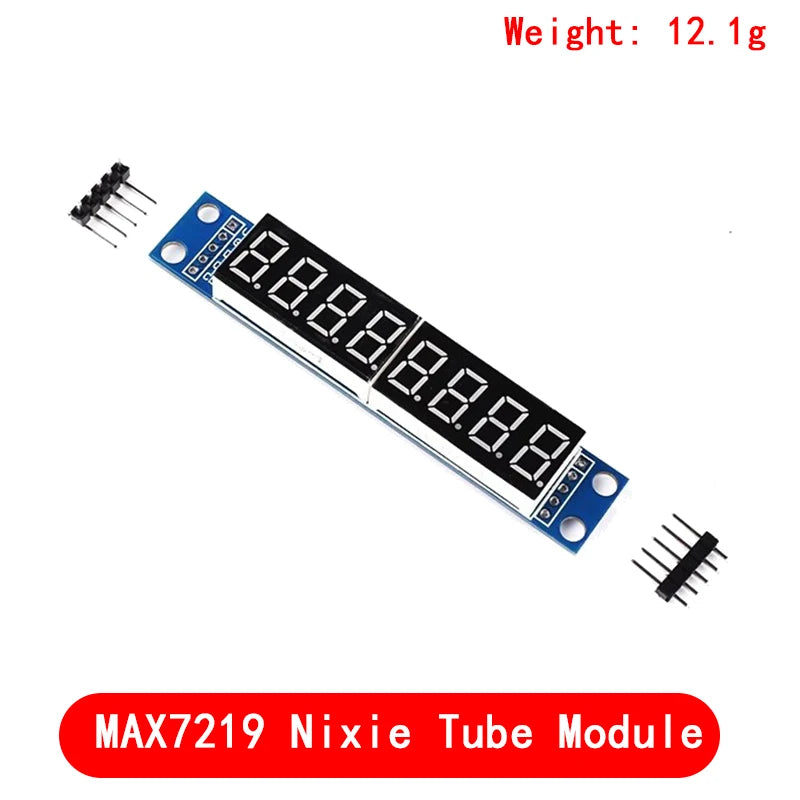 TM1637 4 Bits MAX7219 8 bit Digital LED Display Module 7 Segment 0.36Inch Clock RED Anode Tube Four Serial Driver