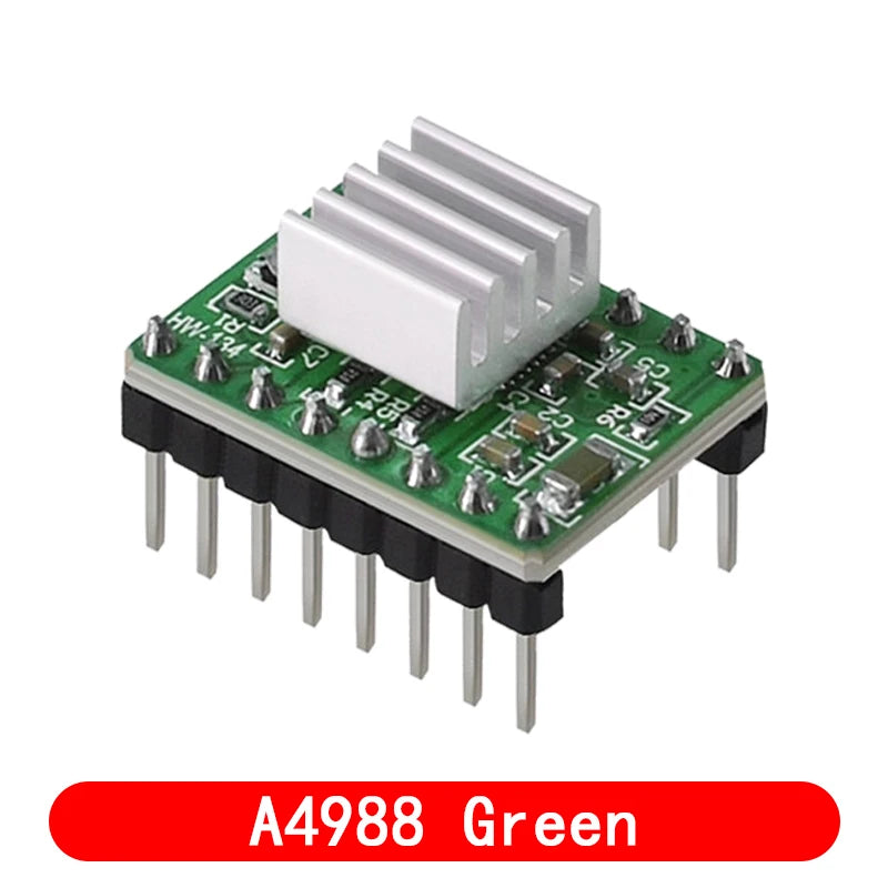 3D Printer Parts A4988 DRV8825 Stepper Motor Driver With Heat sink For SKR V1.3 1.4 GTR V1.0 RAMPS 1.4 1.6 MKS GEN V1.4 board