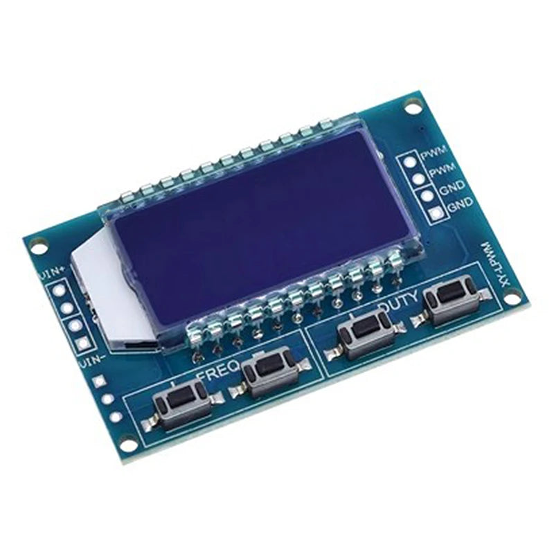 1Hz-150Khz Signal Generator PWM Board Module Pulse Frequency Duty Cycle Adjustable Module LCD Display 3.3V-30V 1Hz - 150Khz