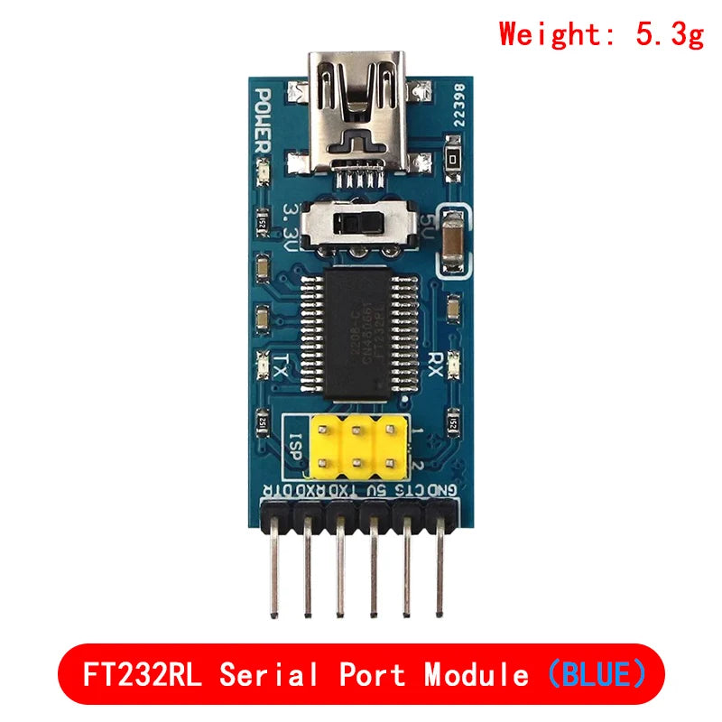 FT232RL FTDI USB 3.3V 5.5V to TTL Serial Adapter Module for Arduino FT232 Pro Mini USB TO TTL 232